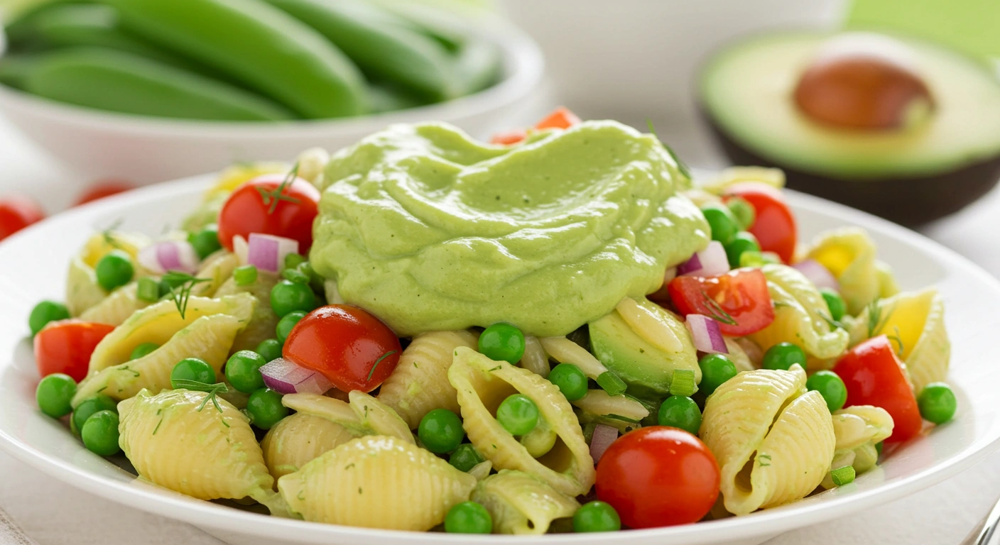 Creamy Avocado Pasta Salad - tertiary view